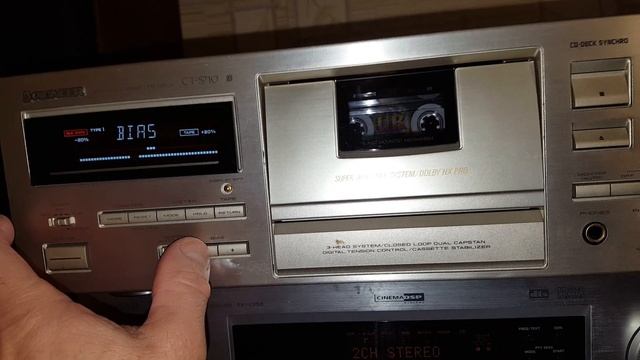 PIONEER CT-S710 .Обзор кассетной деки. смотреть онлайн