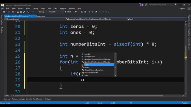 bitwise op total zeros and ones in c# смотреть онлайн