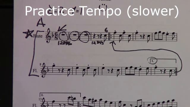 How to play The Mexican Hat Dance on the flute смотреть онлайн