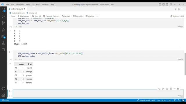 Python DataFrames Index | Basics of Indexing смотреть онлайн