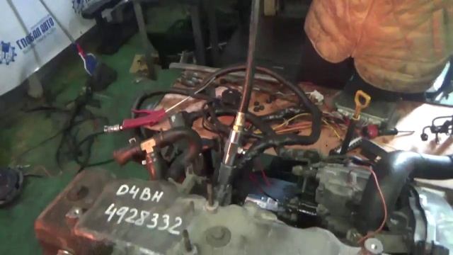 Проверка компрессии двигателя D4BH 4928332 Starex