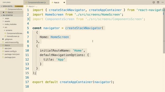 React Native + Hooks Course Chapter#2 "Working with Content" Part#5 "Showing a Custom Component" смотреть онлайн