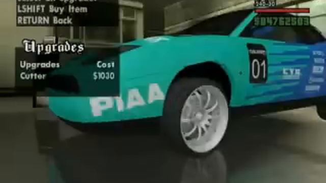 GTA San Andreas - XSB's FIAT Coupe tuning project смотреть онлайн