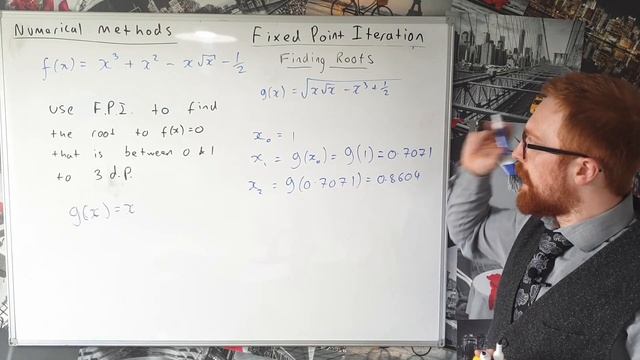 Numerical Methods - Fixed Point Iteration - Finding Roots of f(x) = 0 смотреть онлайн