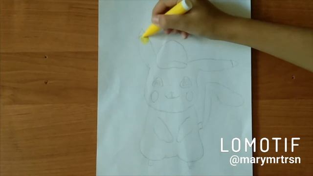 Как нарисовать ПИКАЧУ/How to draw a PIKACHU смотреть онлайн