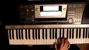 Видеоурок на синтезаторе Р.Паулс Долгая дорога в дюнах