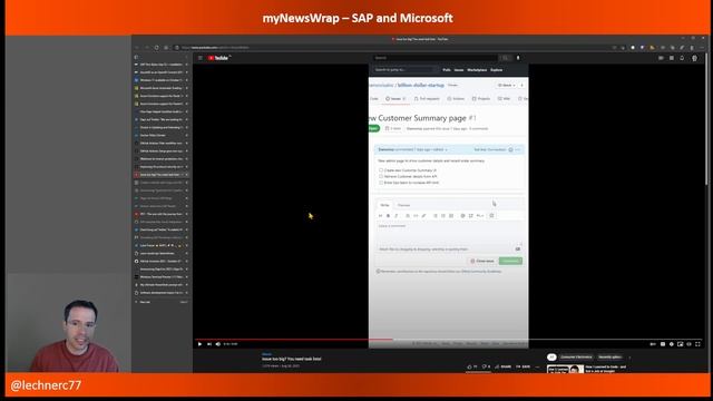 myNewsWrap – SAP and Microsoft (Episode 50) ? смотреть онлайн