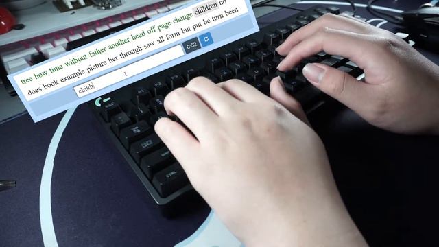 Best Tactile Keyboard? | Logitech G Pro Keyboard Stock Romer-G Typing Test смотреть онлайн