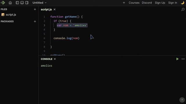 Comprendre var, let et const en Javascript смотреть онлайн