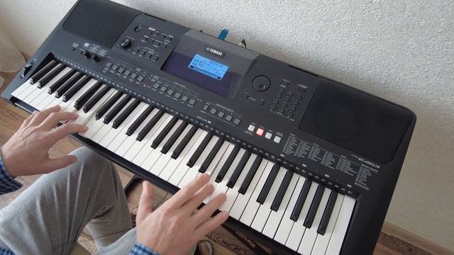 Ветка сирени...Вальсы микс синтезатор Yamaha PSR E463 смотреть онлайн