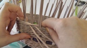 Корзина из газетных трубочек. Мастер-класс