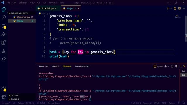 Blockchain tutorial for beginner 2021 | Hindi | #6 What is Blockchain mining? Mining a block Python смотреть онлайн