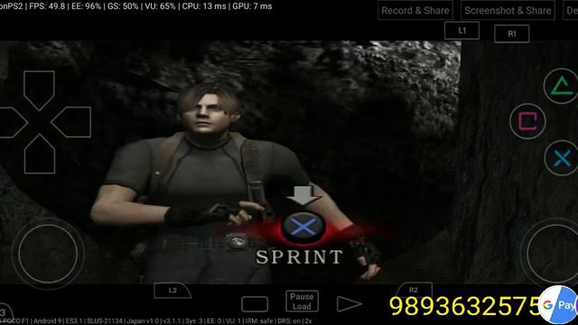 Resident Evil 4 in POCO F1 Damon Ps2 V3.0 Emuleter Gameplay part 6 смотреть онлайн