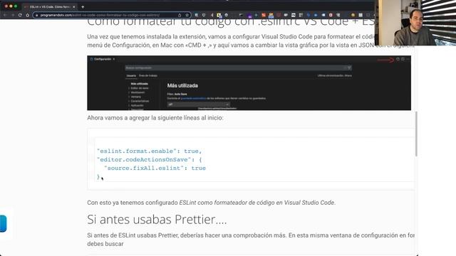 CÓMO configurar ESLINT en Visual Studio Code | Tu CÓDIGO sin ERRORES ? смотреть онлайн