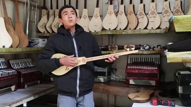Rubab music Instrument Kyrgyz song 2024 by MD White Coat 2 смотреть онлайн
