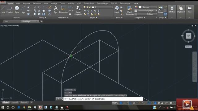 autocad part 42 isometric drawings and aligned dimensions part 3 смотреть онлайн