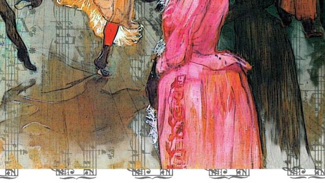 TFH Fine Art Prints - Lautrec Training the New Girls Overlaid on Music Sheet Artwork смотреть онлайн