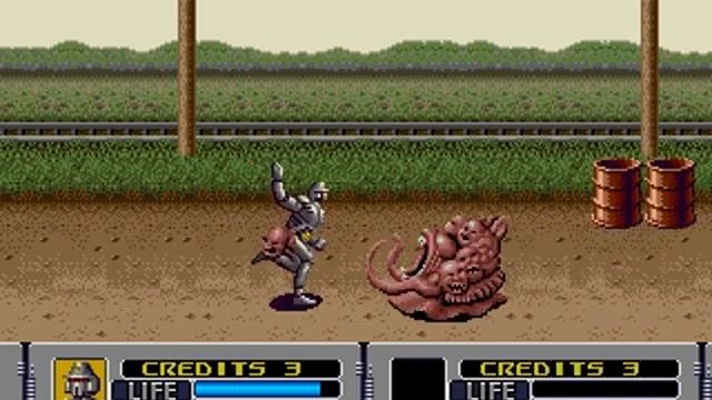 SEGA Mega Drive - Alien Storm (Arcade Voices Restoration Hack) WIP #1 смотреть онлайн
