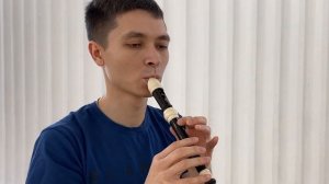 Улетай на крыльях ветра - блокфлейта (recorder cover)