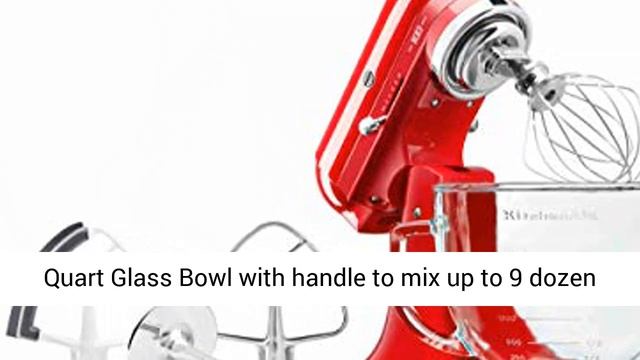 KitchenAid KSM180QHGSD Queen of Hearts Stand Mixer, 5 Qt, Passion Red смотреть онлайн