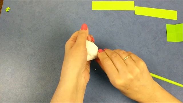 Гвоздики из салфеток |Fluffy Flower From Napkins | Napkin Carnations