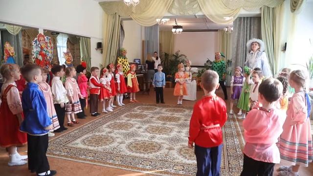Утренник Масленица в Детском саду