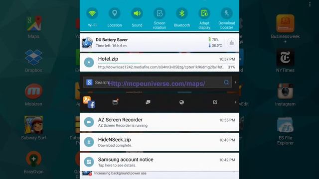Minecraft PE: HOW TO INSTALL MAPS ANDROID (NO ROOT/NO PC) смотреть онлайн