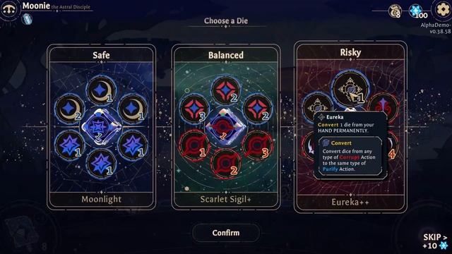 Probamos Astrea: Six-Sided Oracles (DEMO) Un Roguelike Dice-builder hermoso. смотреть онлайн