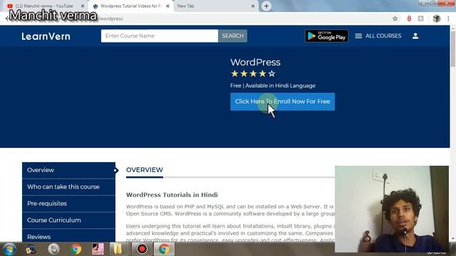 Python FREE FREE certificate || Hindi online courses from learnvern || wordpress || Digital смотреть онлайн