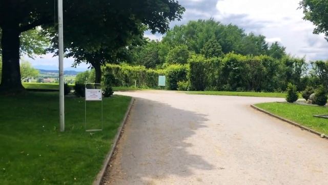 ГЕРМАНИЯ. Гольф клуб / утята на озере / место для купания / ресторан на воде