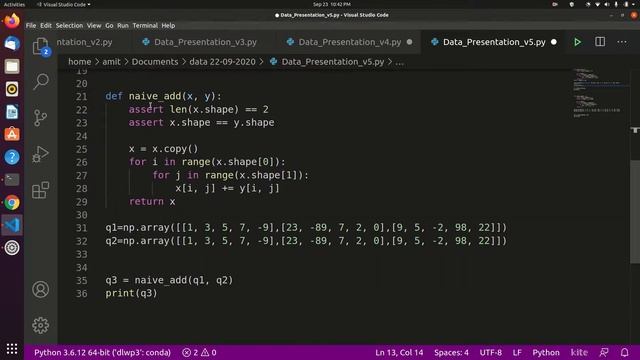 Element wise processing Python Machine Learning Deep Learning Computer vision смотреть онлайн