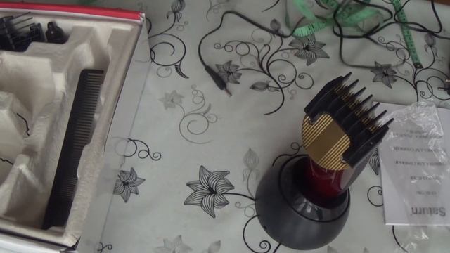 Машинка для стрижки SATURN ST-HC7384 Red - обзор смотреть онлайн