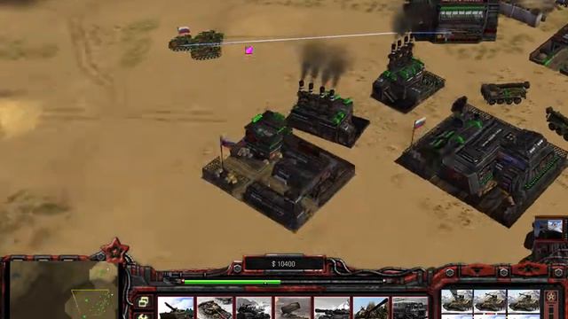 Generals Rise Of The Reds 1.87 (играю с ботами) смотреть онлайн