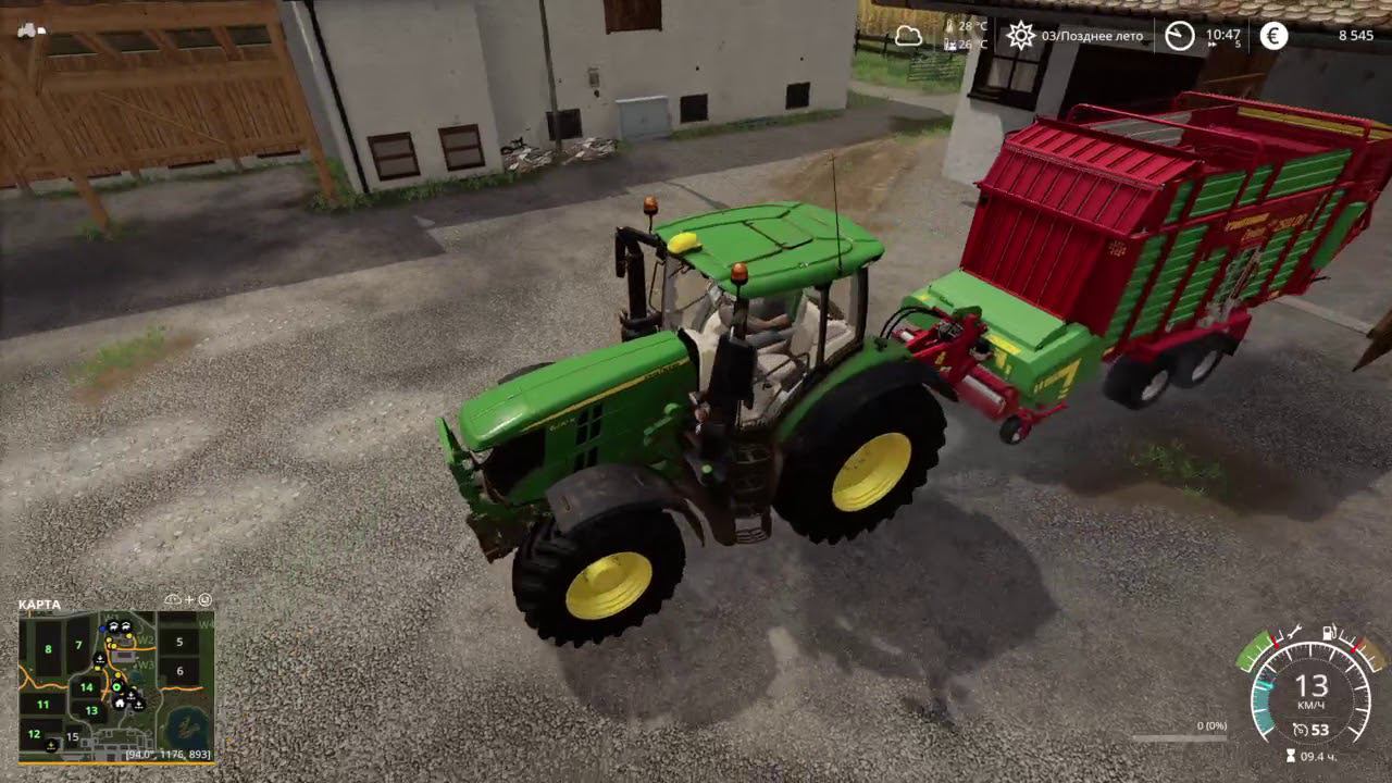 (PS4 Pro) FS19 Oberkrebach #36 Project Bio смотреть онлайн