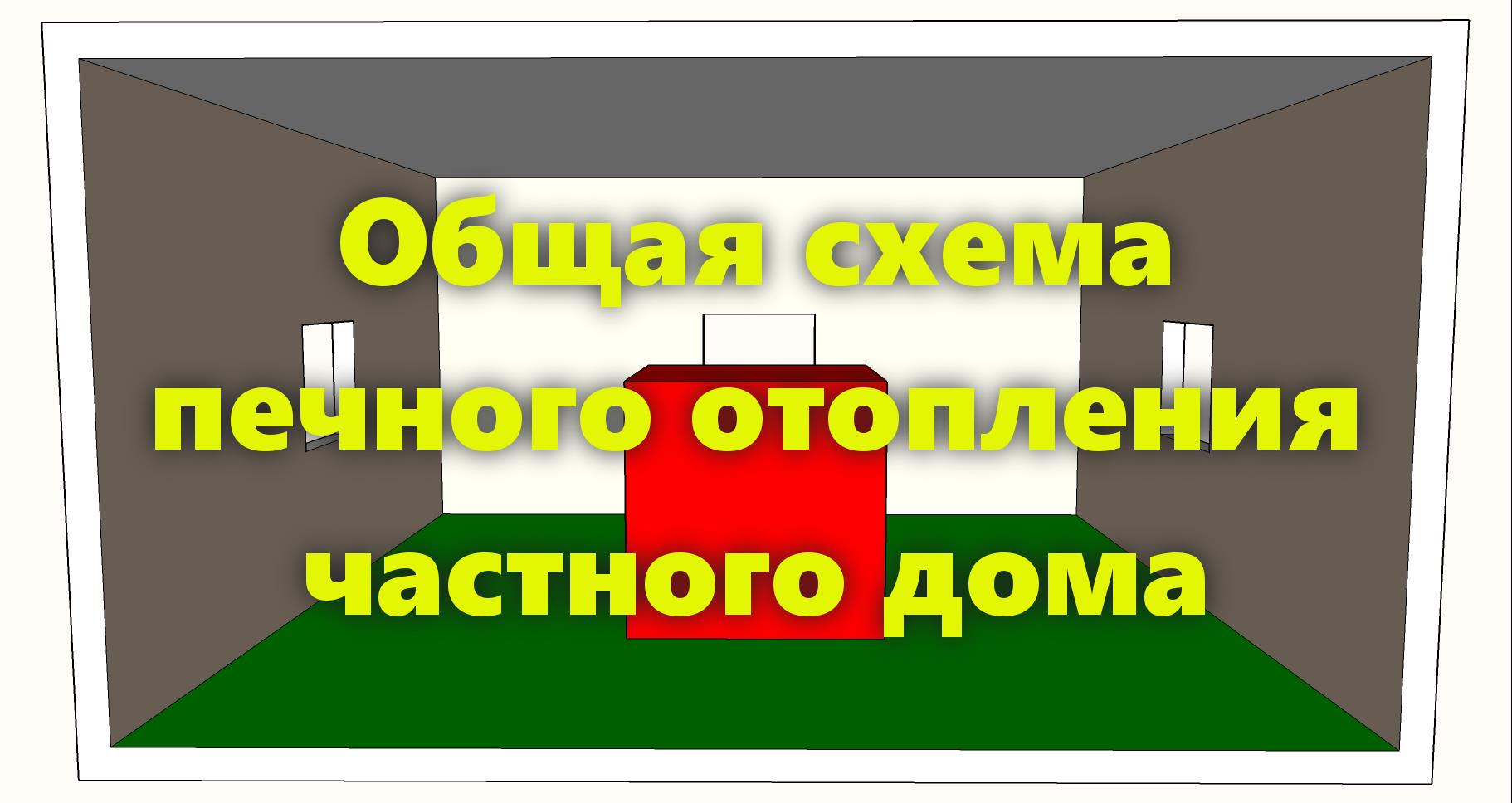 Печное отопление дома (в частном доме). Дом с печным отоплением и схема его отопления. смотреть онлайн