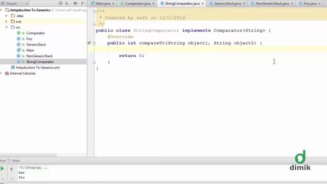 CS203 - JavaEE - Generic Interface смотреть онлайн