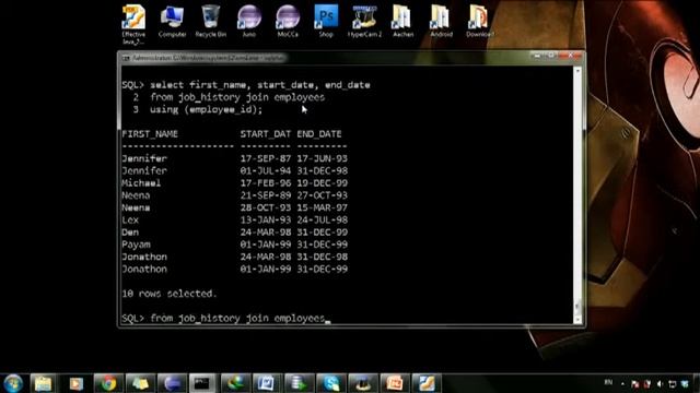 [Oracle] Bài 26 - Join With Using and On смотреть онлайн