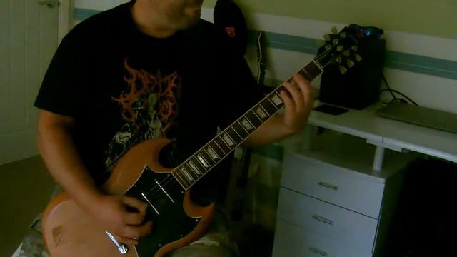 Line 6 Helix Metal - Absolution - Hanging By A Thread - Playthrough Gibson SG Irongear Pickup смотреть онлайн