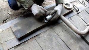 Резонатор глушителя Ремонт