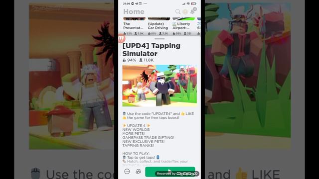 названия игр: симулятор кликанья,Tapping Simulator,Tower of Jump,Tower of Misery смотреть онлайн