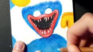 Как нарисовать Хагги Вагги / How to draw Huggy Wuggy