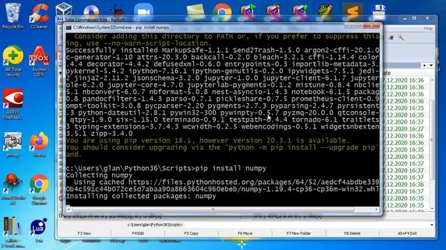 py171 установка python 3.6.8 и jupyter смотреть онлайн