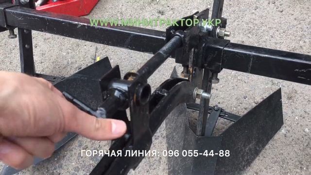 Окучник универсальный лепестковый - на 3 рядка! Для мототрактора. смотреть онлайн