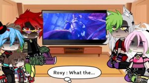 [FNaF] Security Breach react to some videos ¦ +Frenzy | ENG¦RUS