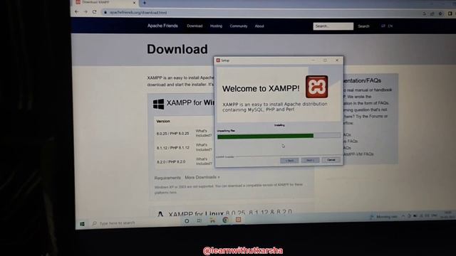 How to install XAMPP SERVER on WINDOWS | Installation of XAMPP SERVER on WINDOWS | #xamppserver смотреть онлайн