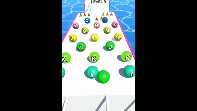 A Z RUN - Ball 2048 All Level Gameplay Android, iOS смотреть онлайн