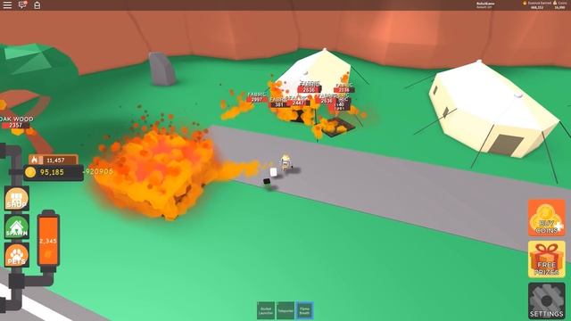 СИМУЛЯТОР ОГНЯ! КУПИЛ САМЫЙ МОЩНЫЙ ОГНЕМЕТ ЗА 1300 РОБУКСОВ! ROBLOX SIMULATOR смотреть онлайн