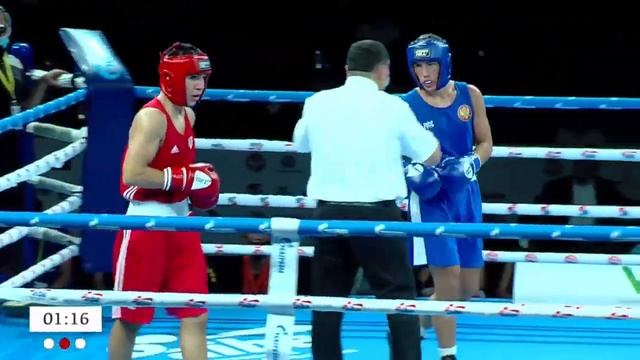 Finals (75kg) STEPANOV OLEKSII (UKR) vs SARCEVIC MIRKO (MNE) | EUBC Junior Tbilisi 2021 смотреть онлайн
