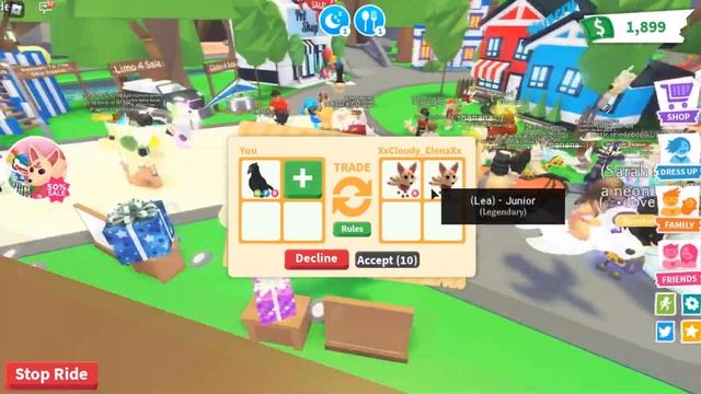 ТРЕЙД НЕОН ВОРОН! Что дадут за НЕОНОВОГО ВОРОНА в роблокс адопт ми ТРЕЙДЫ roblox adopt me смотреть онлайн