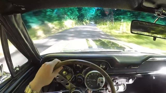 1967 Mustang POV Drive, Exhaust Sound смотреть онлайн